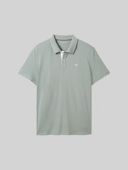 Męska Koszulka Polo Tom Tailor Basic Polo Iced Grey Mint 1031006 27842