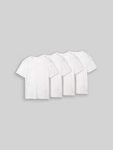 4Pak Męska Koszulka Tom Tailor 4 Pack T-shirts White 1042383 20000
