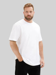 Dwupak Męska Koszulka Tom Tailor Doublepack Crewneck Tee White 1039970 20000