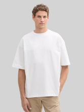 Męska Koszulka Tom Tailor Oversized Boxy T-shirt White 1035912 20000