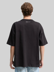 Męska Koszulka Tom Tailor Oversized T-shirt Black 1035912 29999