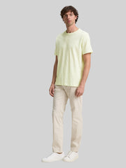 Męska Koszulka Tom Tailor Printed T-shirt Lime Cream Green 1045627 29078