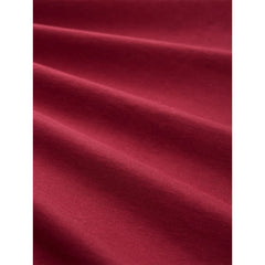 Męska Koszulka Tom Tailor Printed V-neck T-shirt Deep Red 1047775 35930