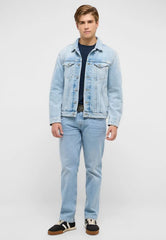 Męska Kurtka Zimowa Mustang Style Dallas Jacket Denim Blue 1017682 5000 312