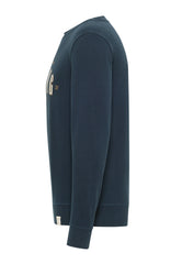 Męska Bluza Nierozpinana Mustang Style Ben Crewneck Carbon 1014505 4135