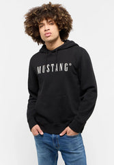 Męska bluza nierozpinana Mustang Style Bronson Black 1014687 4142