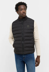 Męski Bezrękawnik Kamizelka Mustang Style Dublin Jet Black 1016888 4188