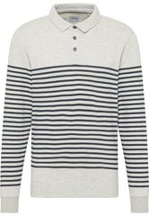 Męski Longsleeve Mustang Style Pinehurst Whisper White Melange 1015684 2078