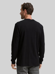 Męski Longsleeve Tom Tailor Basic Black 1048902 29999