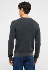 Męski Sweter Mustang Style Edward Black 1017414 4142
