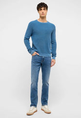 Męski Sweter Mustang Style Edward Dark Blue 1017414 5232