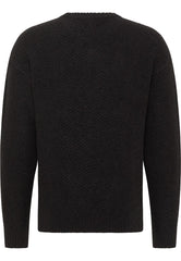 Męski Sweter Mustang Style Elwood Anthra Melange 1015822 4151