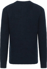 Męski Sweter Mustang Style Emil C Henley Total Eclipse 1014118 5226