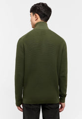 Męski Sweter Mustang Style Everett Rifle Green 1015474 6514