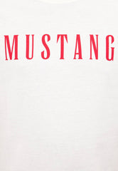 Męski T-Shirt Koszulka Mustang Style Austin Cannoli Cream 1014695 2084