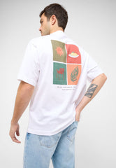 Męski T-Shirt Mustang Akron Bright White 1016284 2007