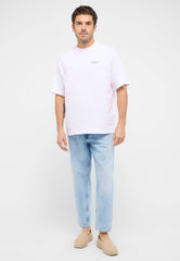 Męski T-Shirt Mustang Akron Bright White 1016284 2007