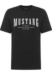 Męski T-Shirt Mustang Style Alex Black 1017335 4142
