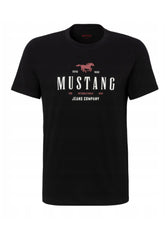 Męski T-Shirt Mustang Style Alex C Print Black 1016683 4142