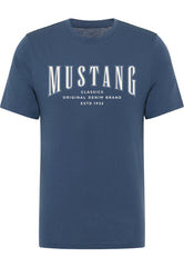 Męski T-Shirt Mustang Style Alex Dark Denim 1018007 5242
