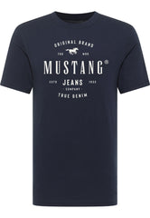 Męski T-Shirt Mustang Style Alex Dark Sapphire 1017331 4136