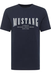 Męski T-Shirt Mustang Style Alex Dark Sapphire 1017335 4136