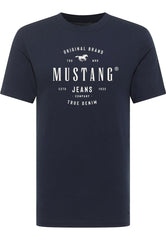 Męski T-Shirt Mustang Style Alex Dark Sapphire 1018004 4136