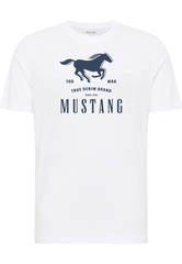 Męski T-Shirt Mustang Style Alex General White 1017993 2045