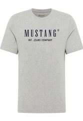 Męski T-Shirt Mustang Style Alex Mid Grey Mélange 1017991 4140