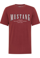 Męski T-Shirt Mustang Style Alex Russet Brown 1017335 8338