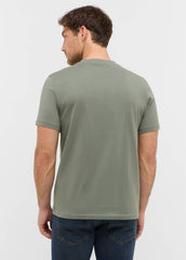 Męski T-Shirt Mustang Style Austin Agave Green 1016858 6473