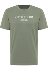 Męski T-Shirt Mustang Style Austin Agave Green 1016867 6473