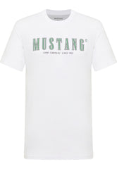 Męski T-Shirt Mustang Style Austin Bright White 1016281 2007
