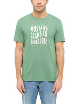 Męski T-Shirt Mustang Style Austin Dark Ivy 1016272 6326