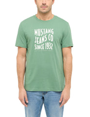 Męski T-Shirt Mustang Style Austin Dark Ivy 1016272 6326