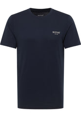 Męski T-Shirt Mustang Style Austin Dark Sapphire 1017134 4136