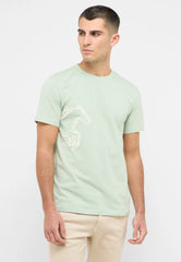 Męski T-Shirt Mustang Style Austin Frosty Green 1016493 6180