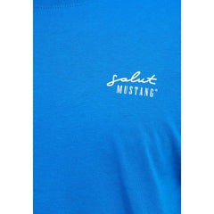 Męski T-Shirt Mustang Style Austin Nautical Blue 1016280 5236