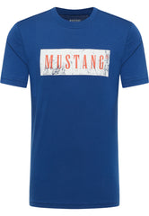 Męski T-Shirt Mustang Style Austin Navy Peony 1016274 5445