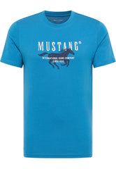 Męski T-Shirt Mustang Style Austin Sea of Belize 1016484 5444