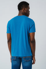 Męski T-Shirt Mustang Style Austin Sea of Belize 1016493 5444