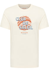 Męski T-Shirt Mustang Style Austin Whisper White 1016278 2013