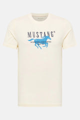 Męski T-Shirt Mustang Style Austin Whisper White 1016484 2013
