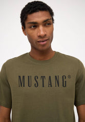 Męski T-shirt Koszulka Mustang Style Austin Sea Turtle 1014695 6529