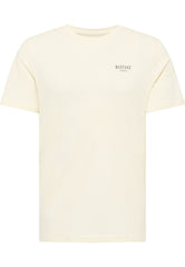 Męski T-Shirt Mustang Austin Koszulka Nadruk Logo Light Gray 1015828 3003