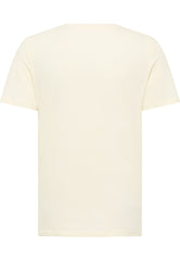 Męski T-Shirt Mustang Austin Koszulka Nadruk Logo Light Gray 1015828 3003