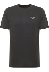 Męski T-shirt Koszulka Mustang Austin Pirate Black 1015828 4088