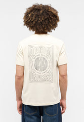 Męski T-shirt Koszulka Mustang Austin Light Gray 1015657 3003