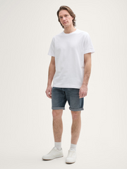 Męskie Krótkie Spodenki Tom Tailor TTJosh Regular Slim Jeans Short 1044973