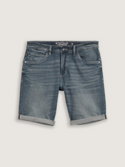 Męskie Krótkie Spodenki Tom Tailor TTJosh Regular Slim Jeans Short 1044973